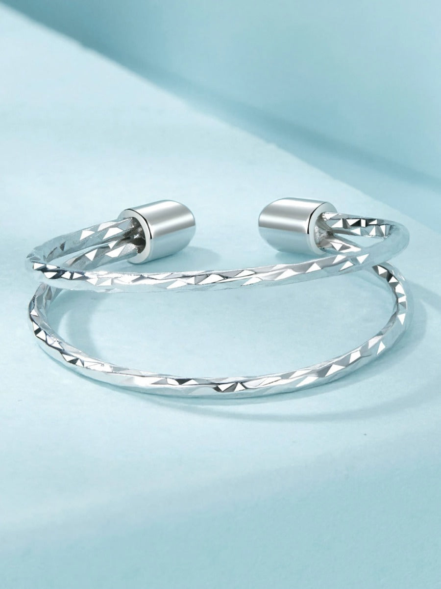 Inel din argint Infinite Threads