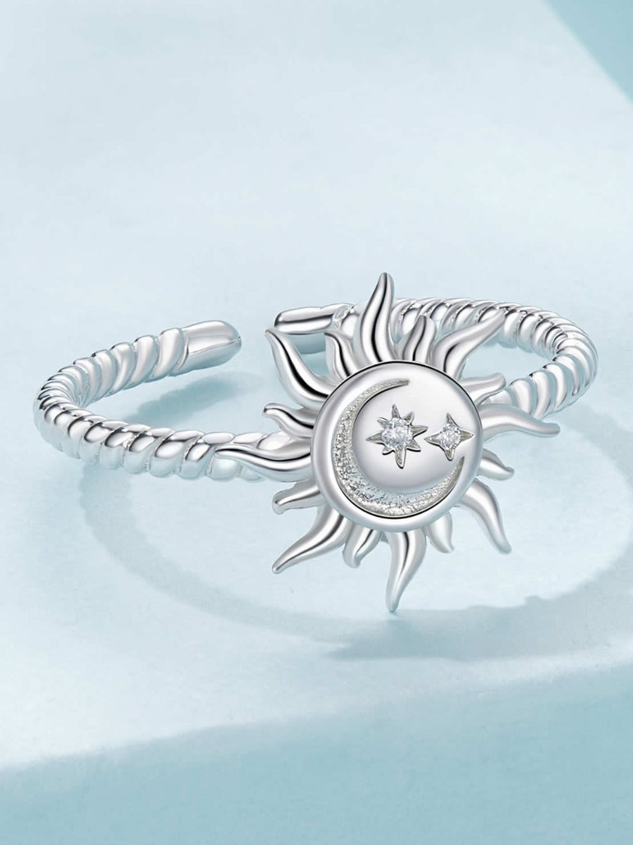 Inel din Argint Sun & Moon Harmony