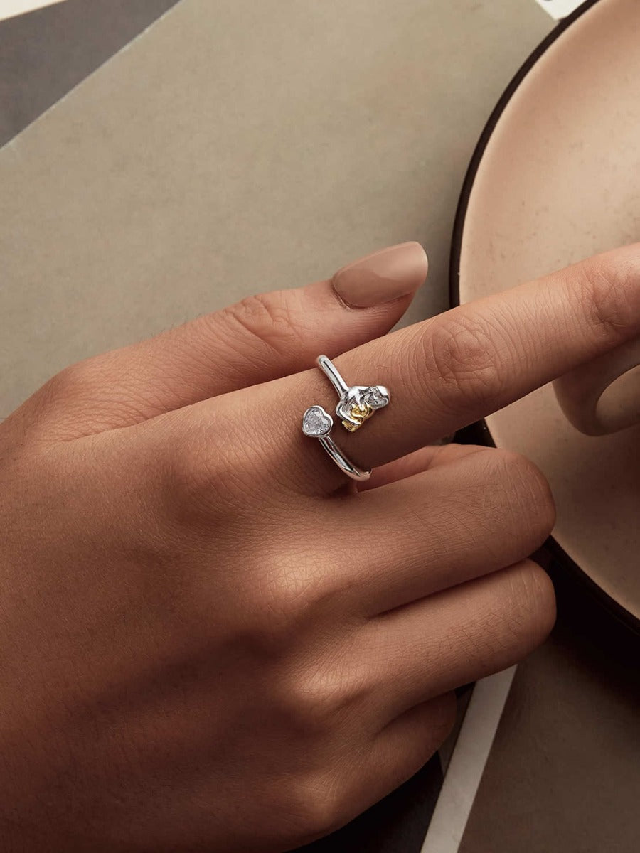 Inel din Argint Eternal Bond