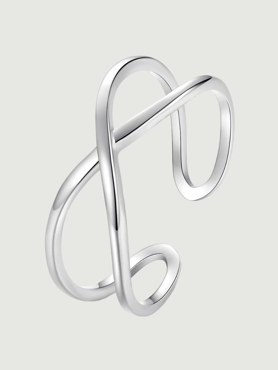 Inel din Argint Infinity Flow