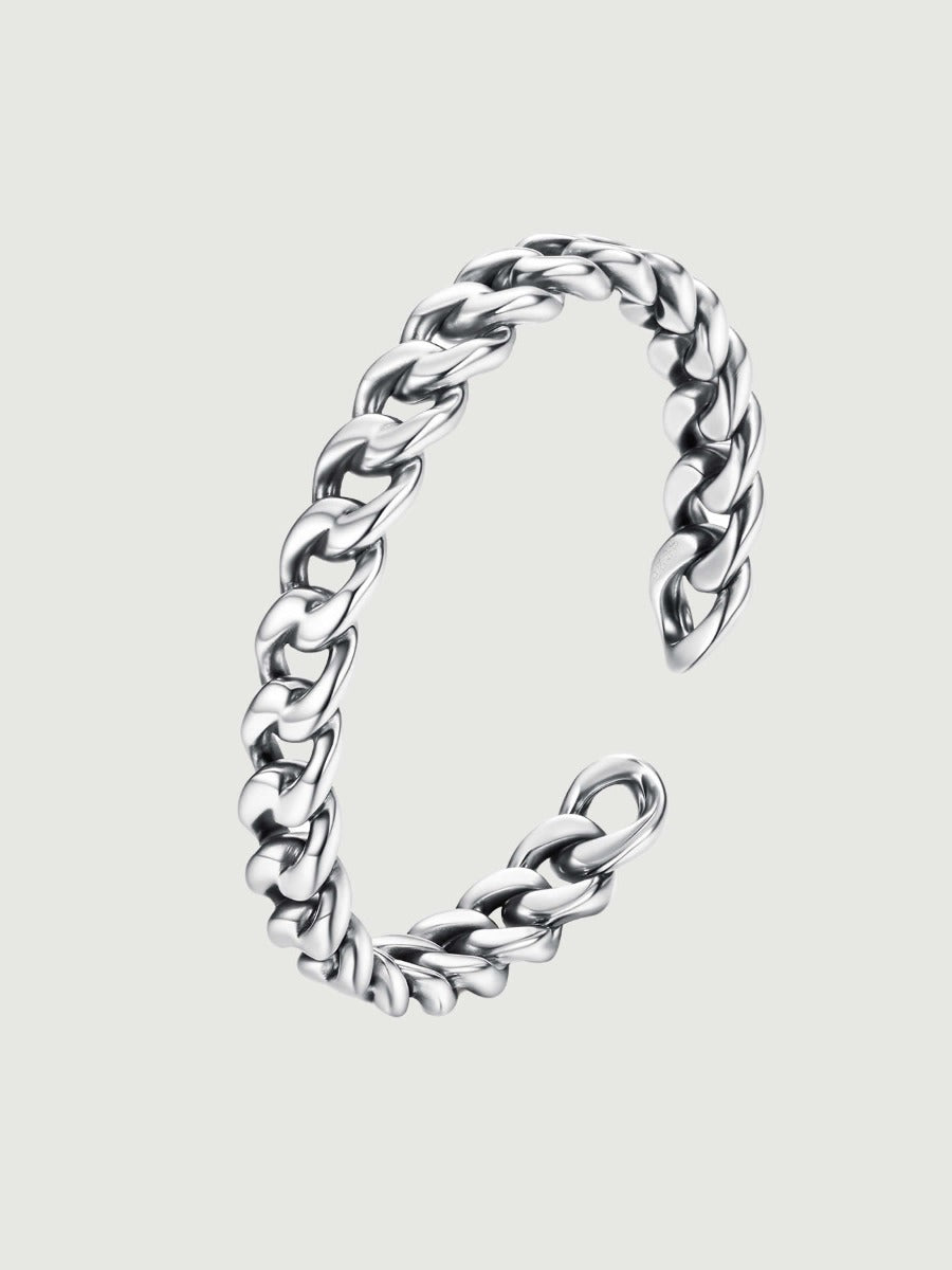 Inel din Argint Bold Link