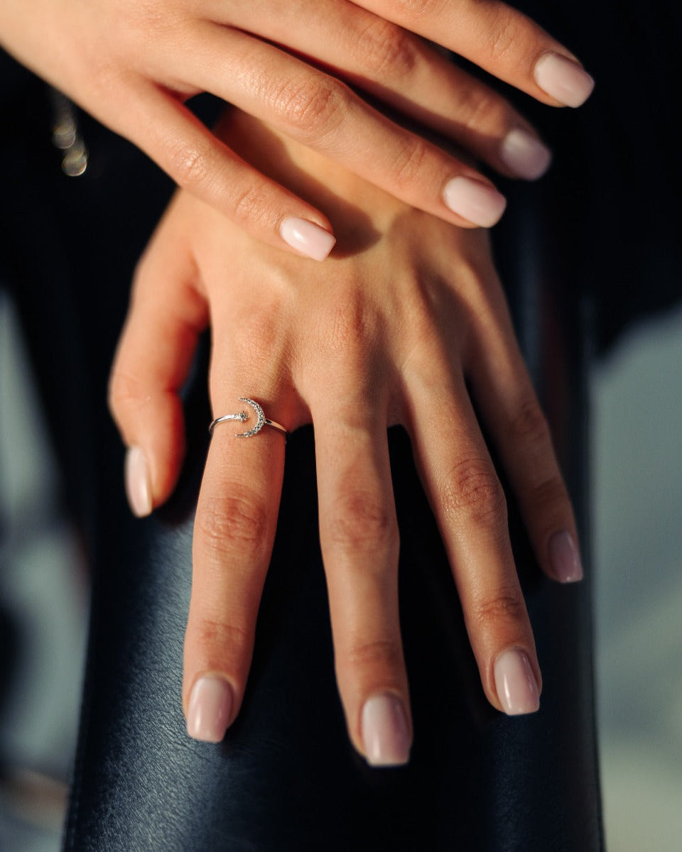 Inel din Argint Guardian Luna