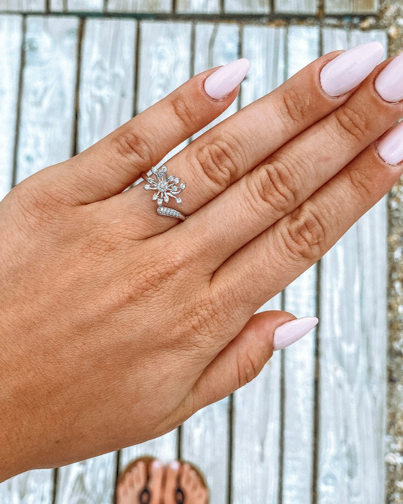 Inel din Argint Dandelion Love