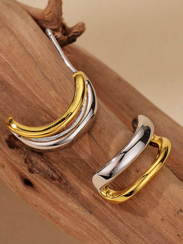 Cercei din Argint Fusion Flow