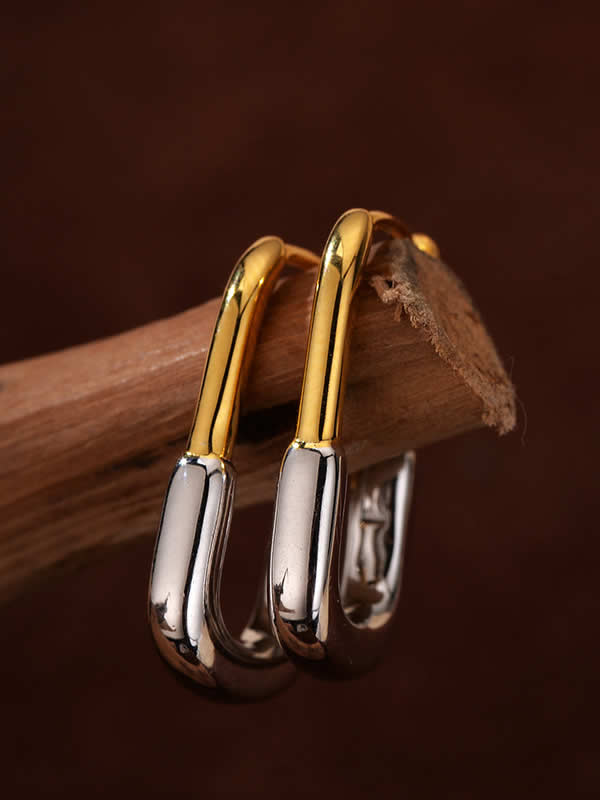 Cercei din Argint Urban Curve