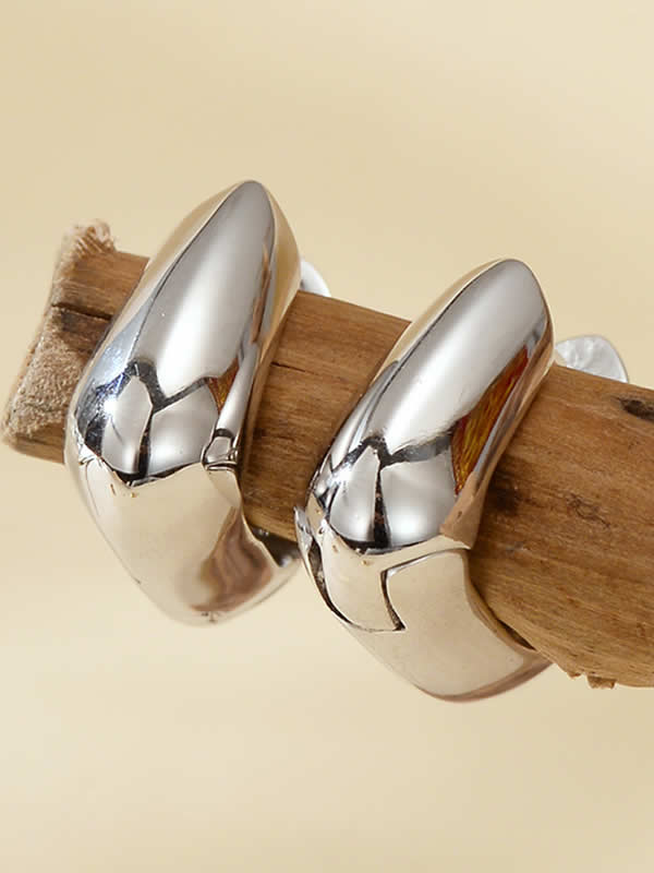 Cercei din Argint Silver Architectural Grace