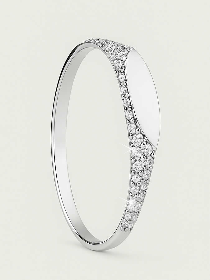 Inel din Argint Silver Gleam Horizon