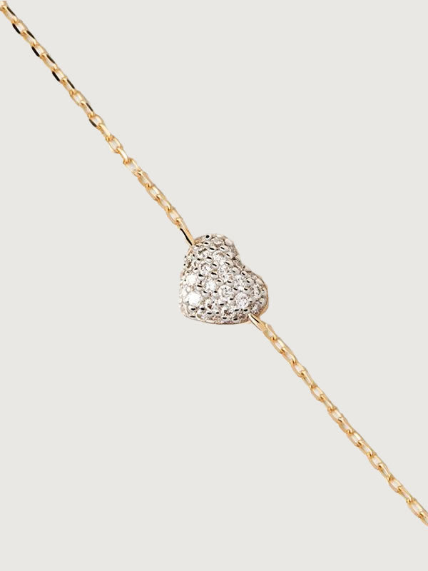 Bratara din Argint Gold Petit Cœur