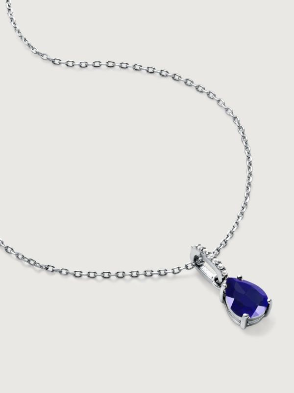  Lapis Lazuli Isabella Silver - September Birthstone