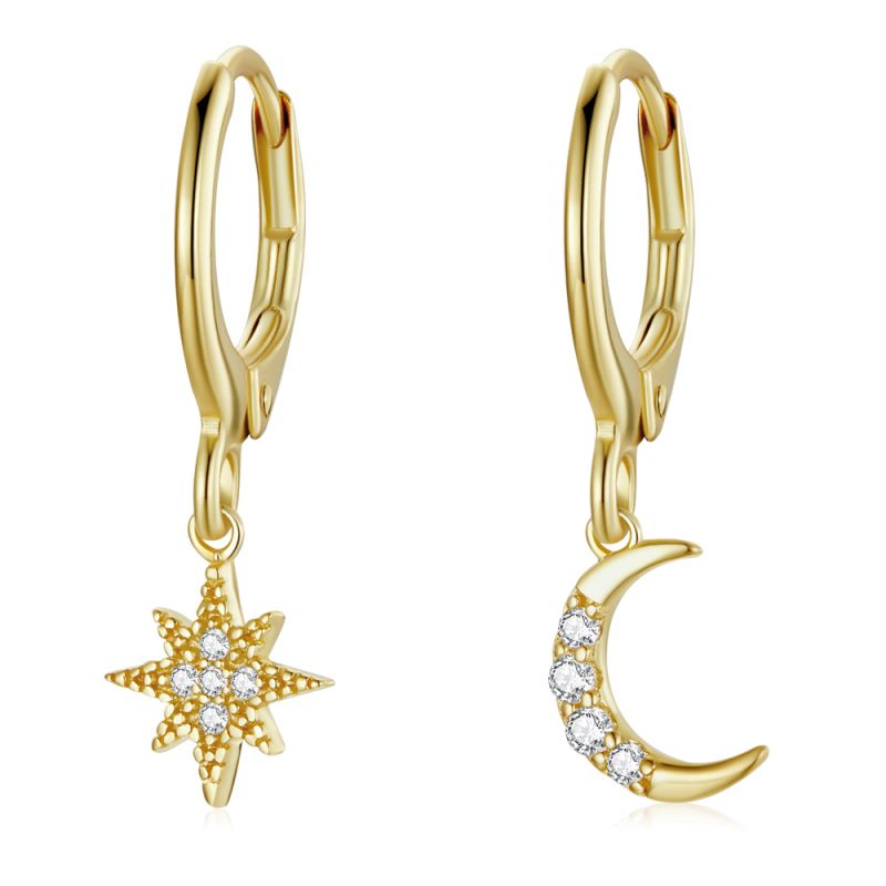  Golden Star and Moon