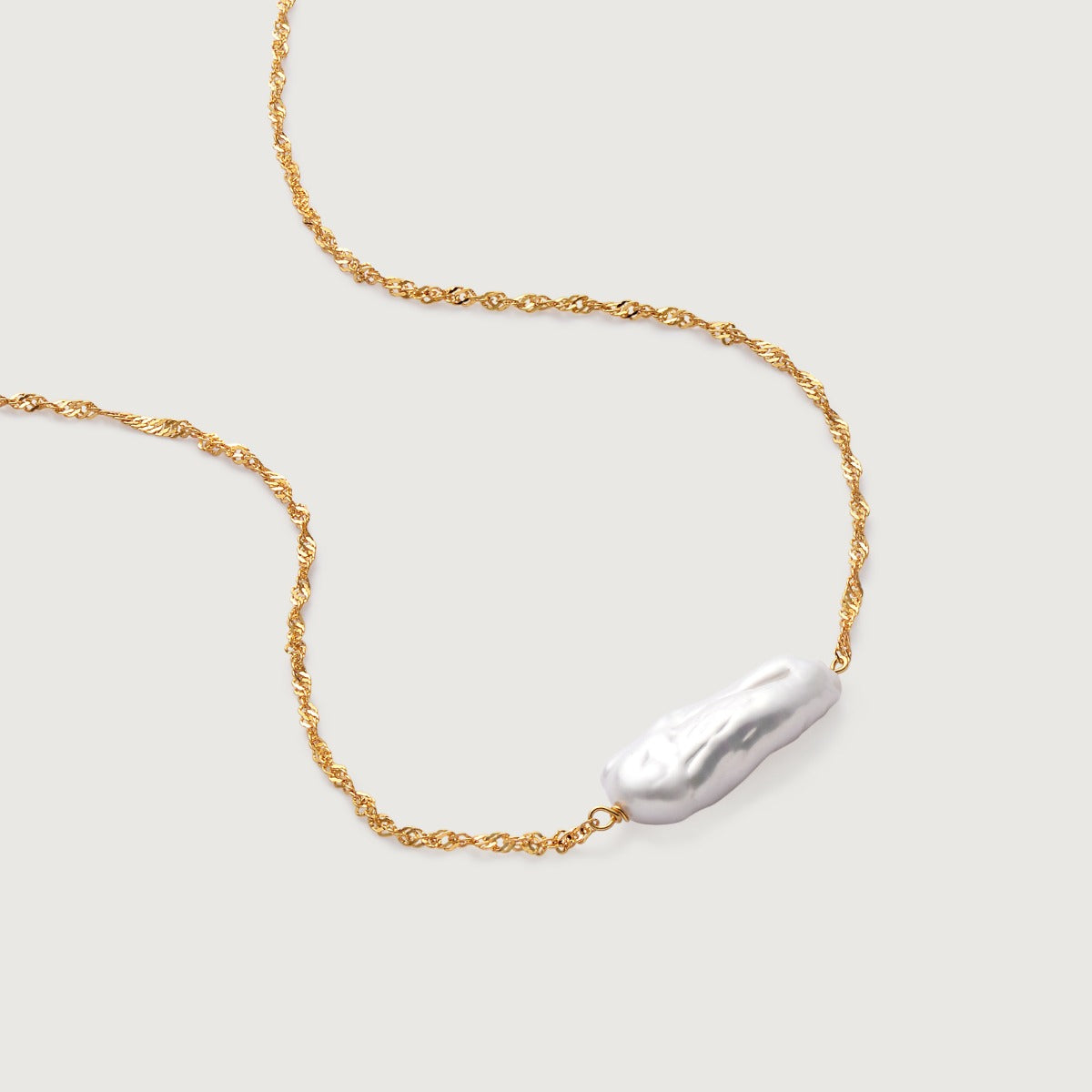 Pandantiv cu Lantisor din Argint Pearls Amnesty