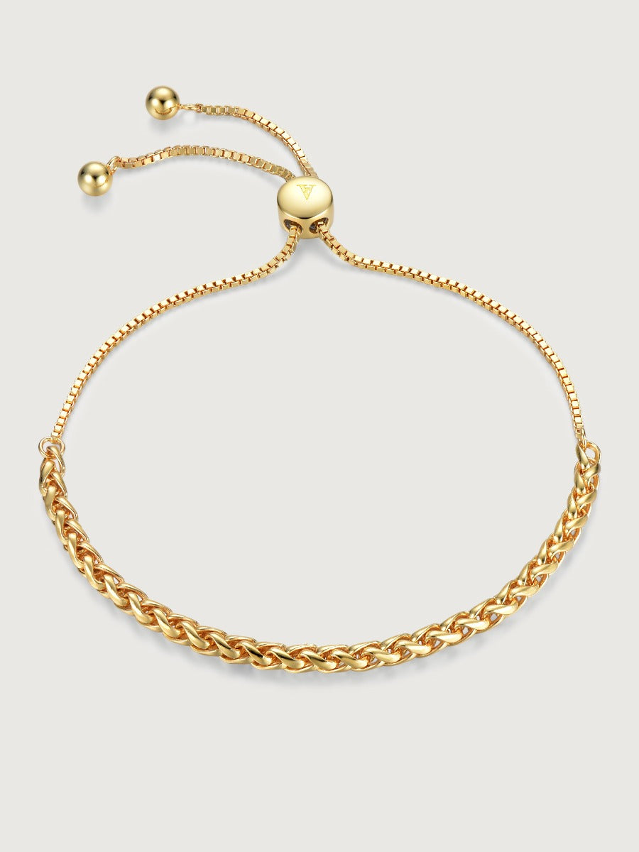 Bratara din argint Aurora Cascade Gold