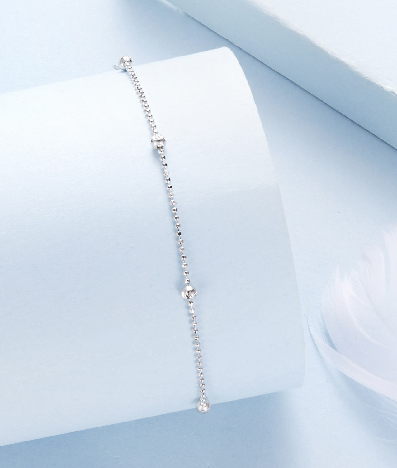 Bratara din argint Whisper Beads