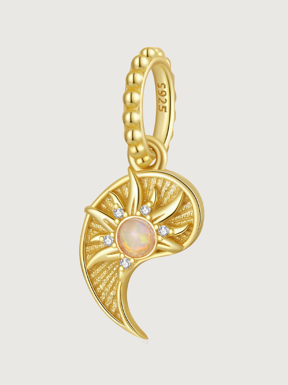 Pandantiv din Argint Solar Bloom