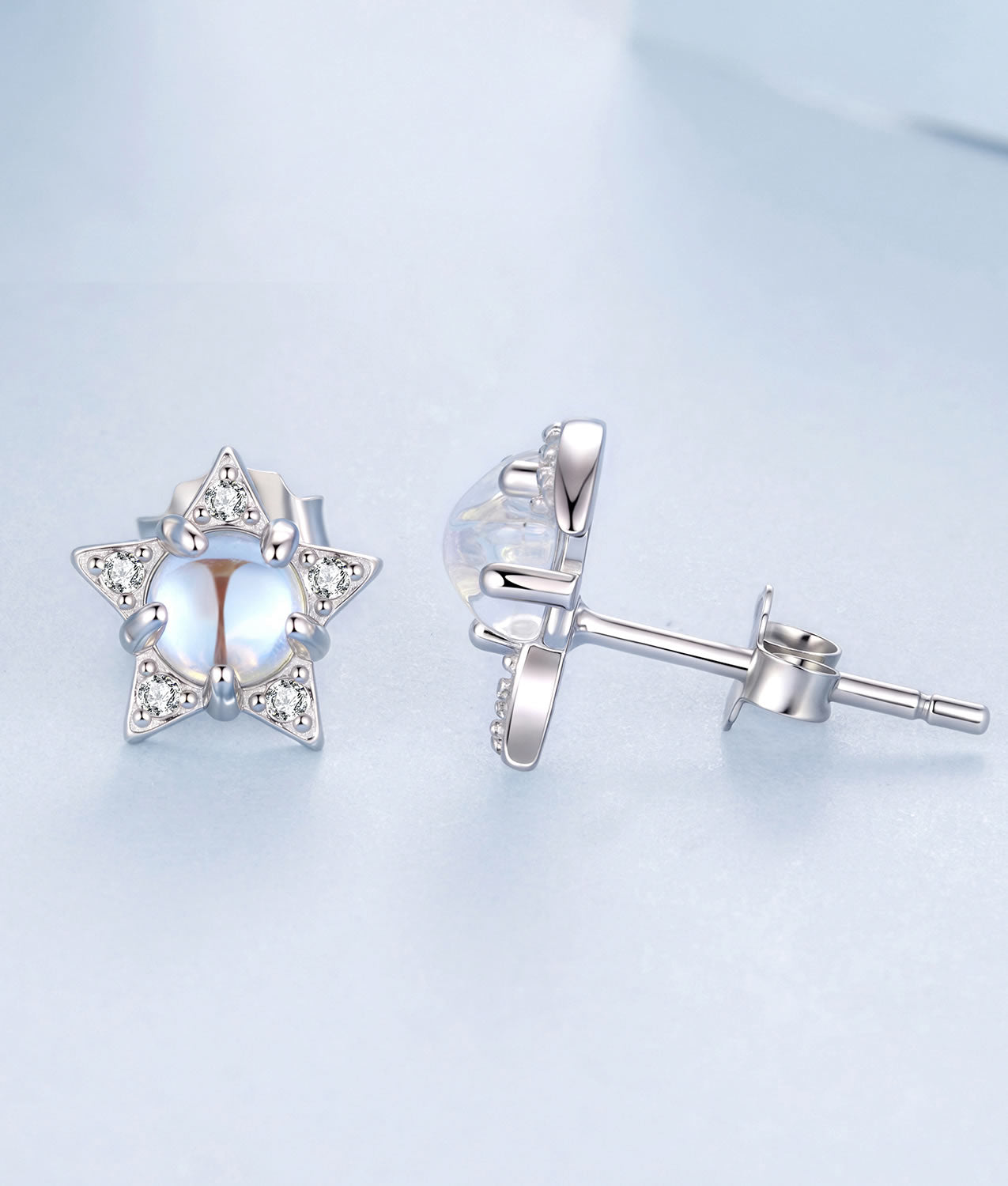 Cercei din Argint Moonlit Harmony