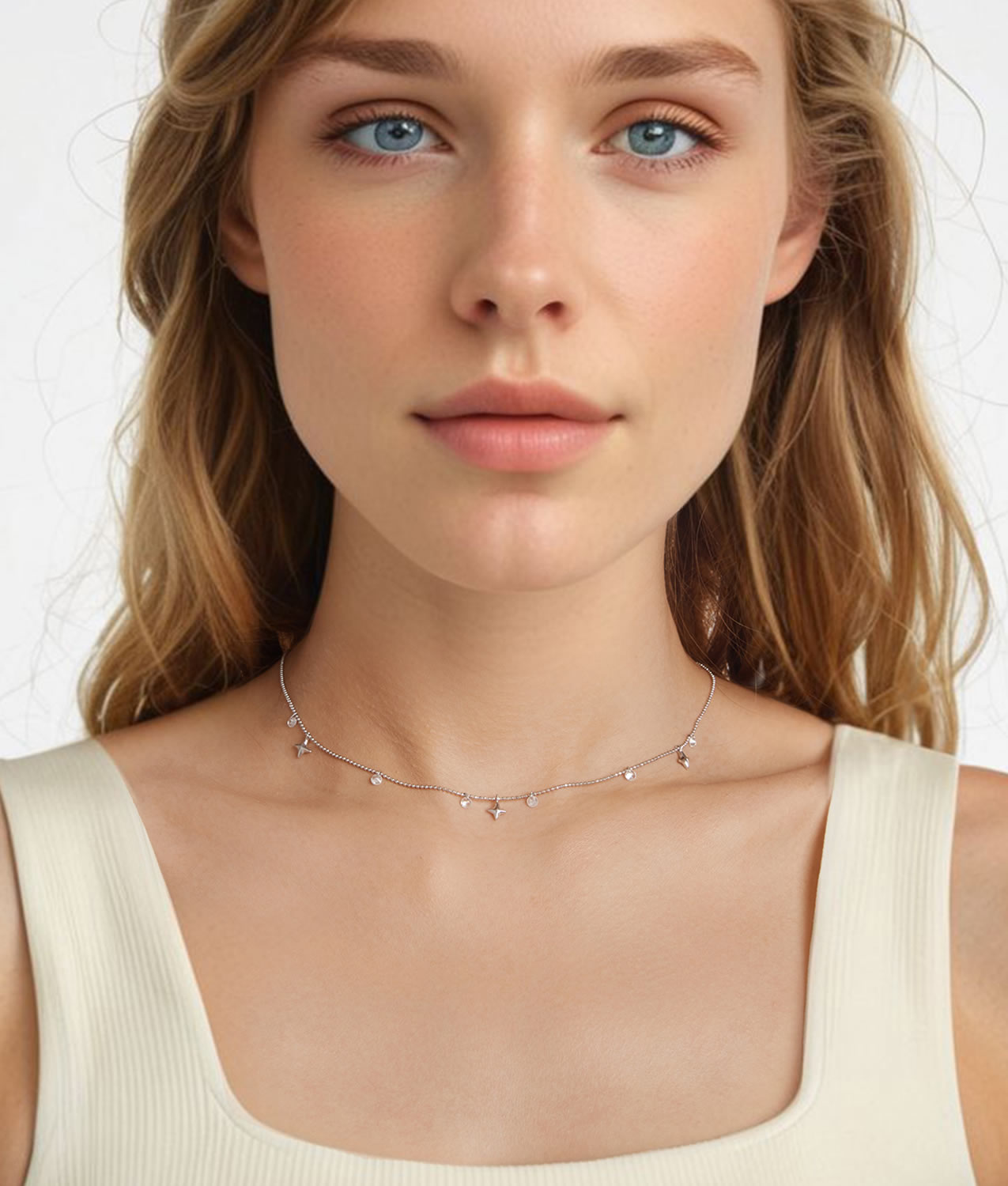 Colier din Argint Celestial Glow