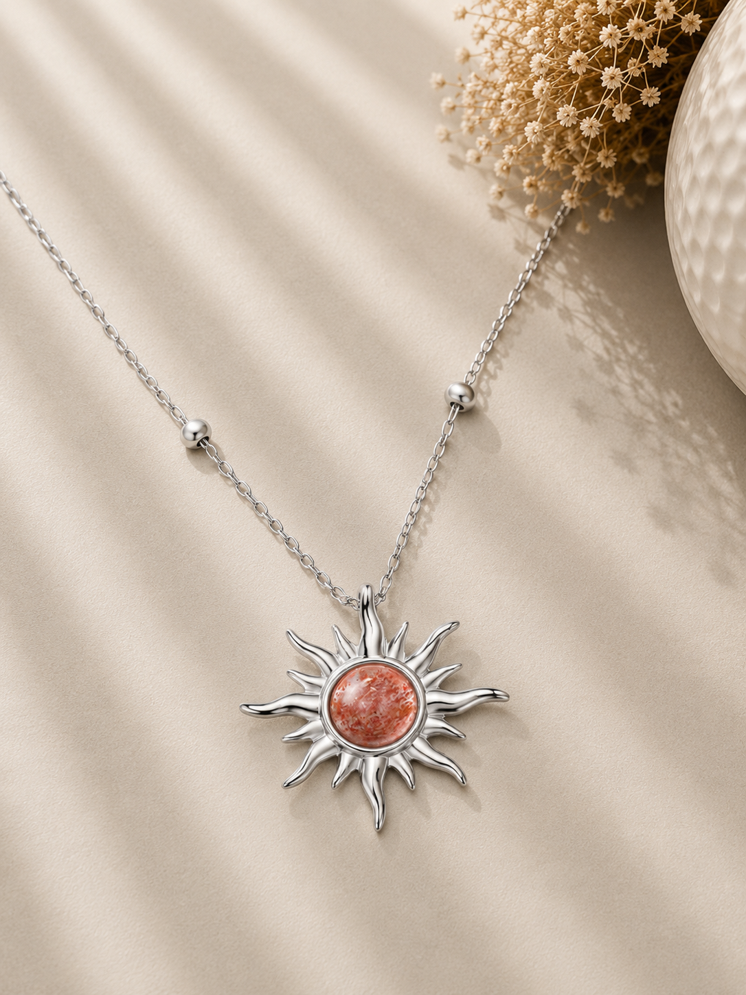 Colier din Argint Solar Radiance