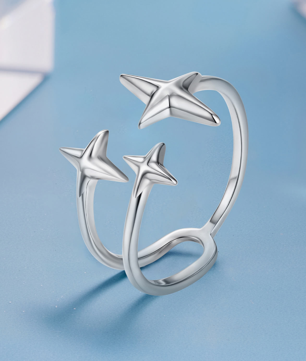 Inel din Argint Starlit Trio