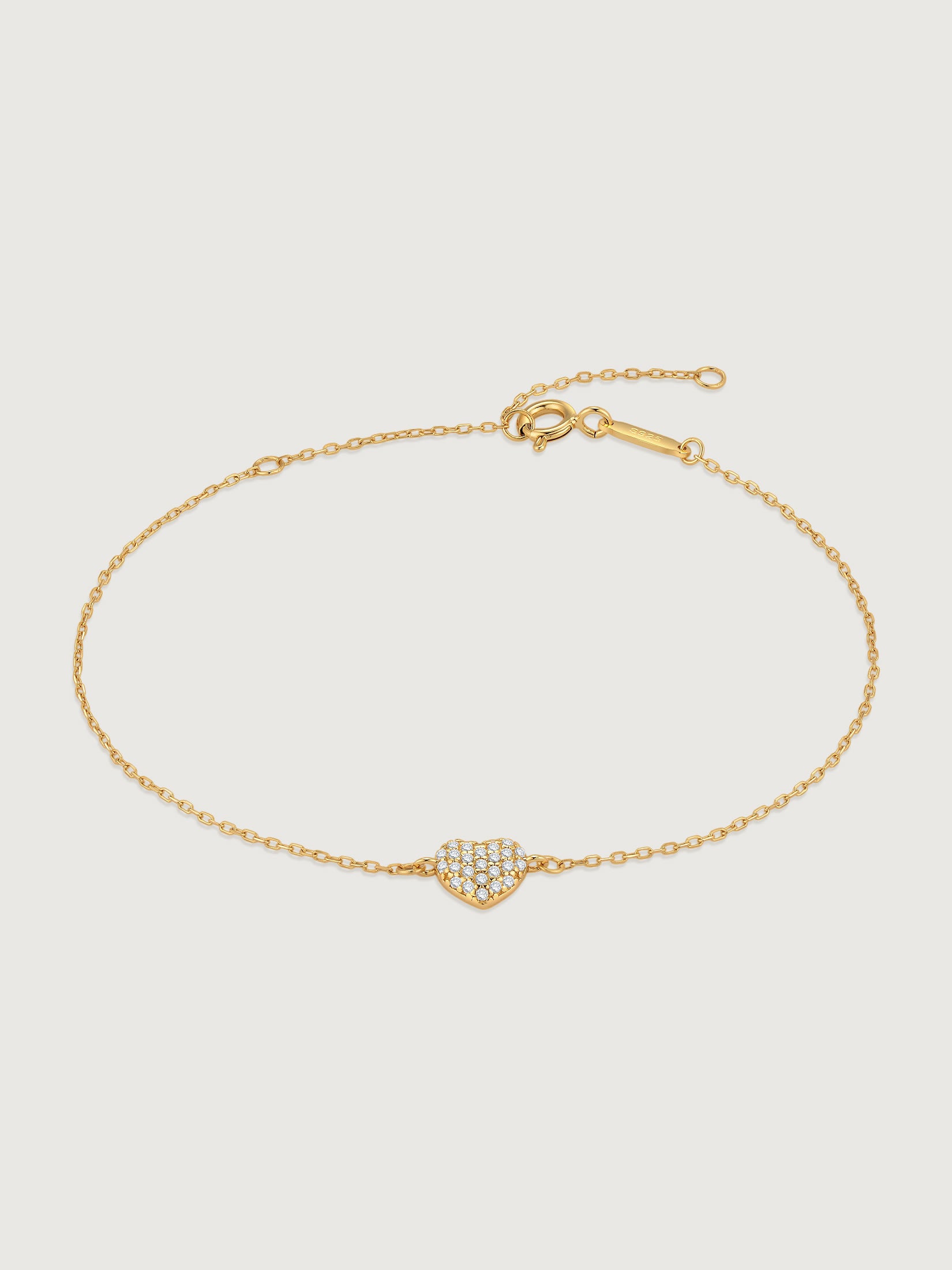 Bratara din Argint Gold Petit Cœur