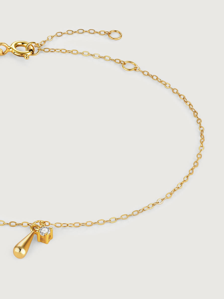 Bratara din Argint Gold Drop Spark