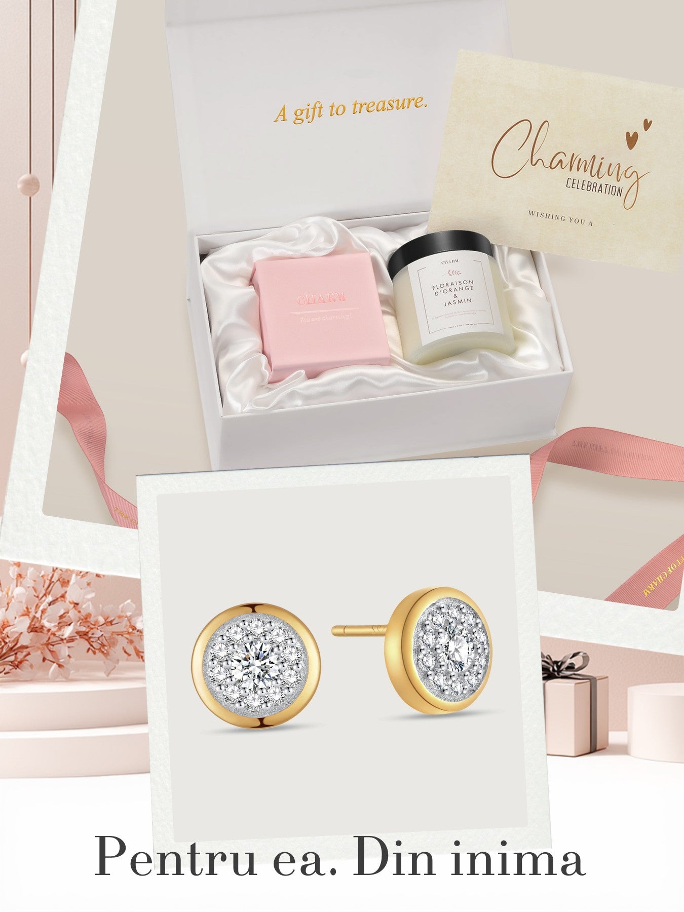 Set Cadou Gold Timeless Aura