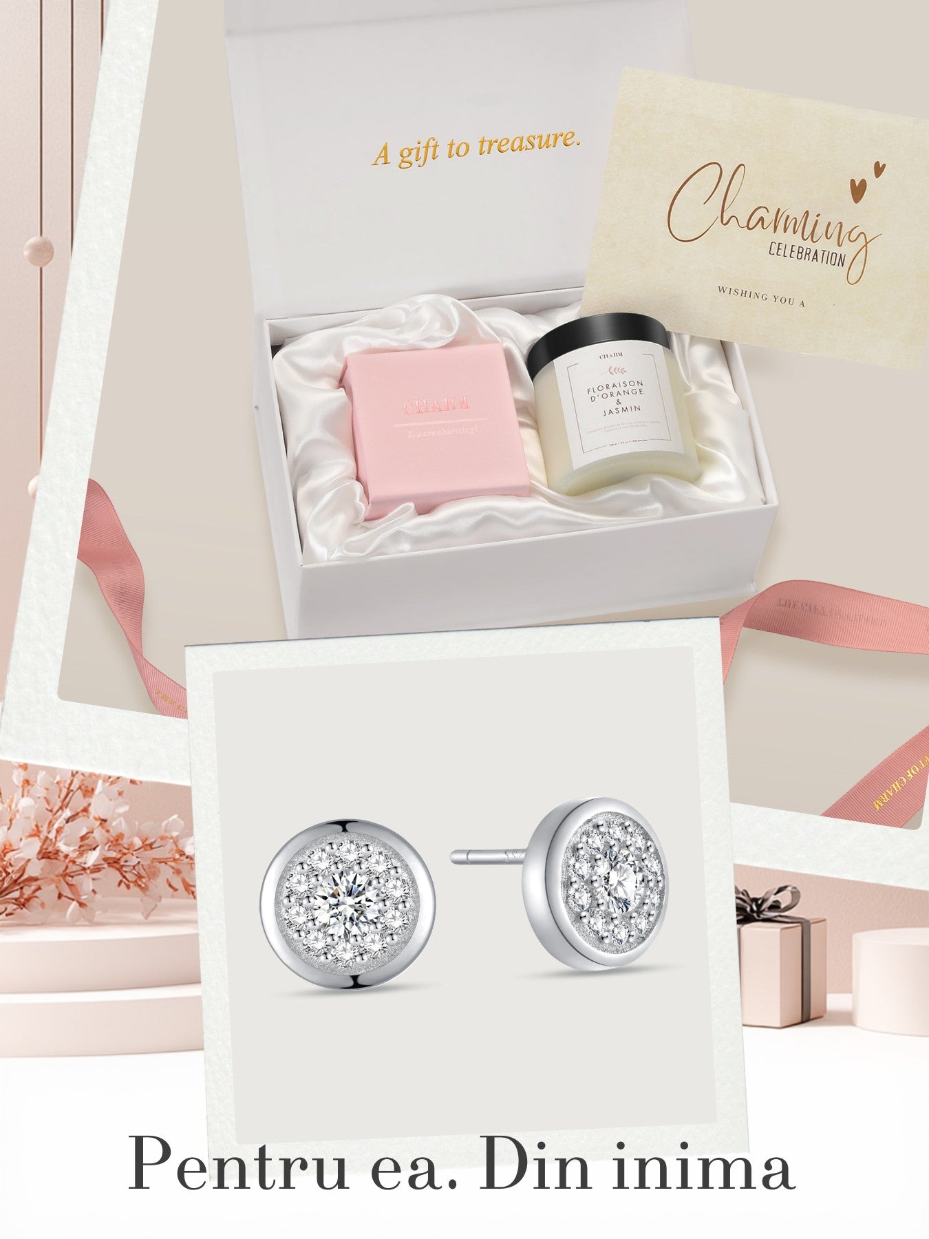 Set Cadou Silver Timeless Aura