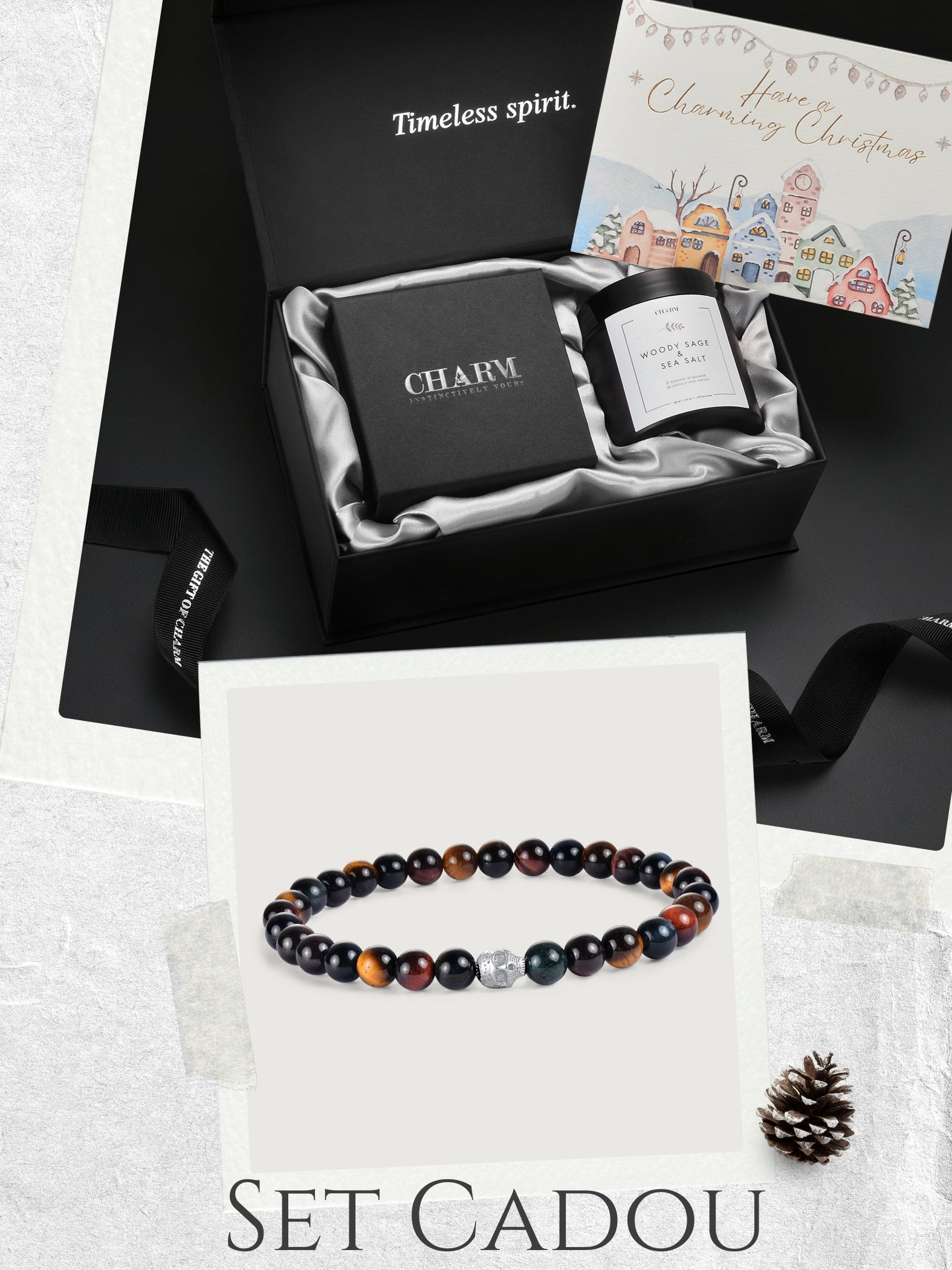 Set Cadou Men Spectrum Skull