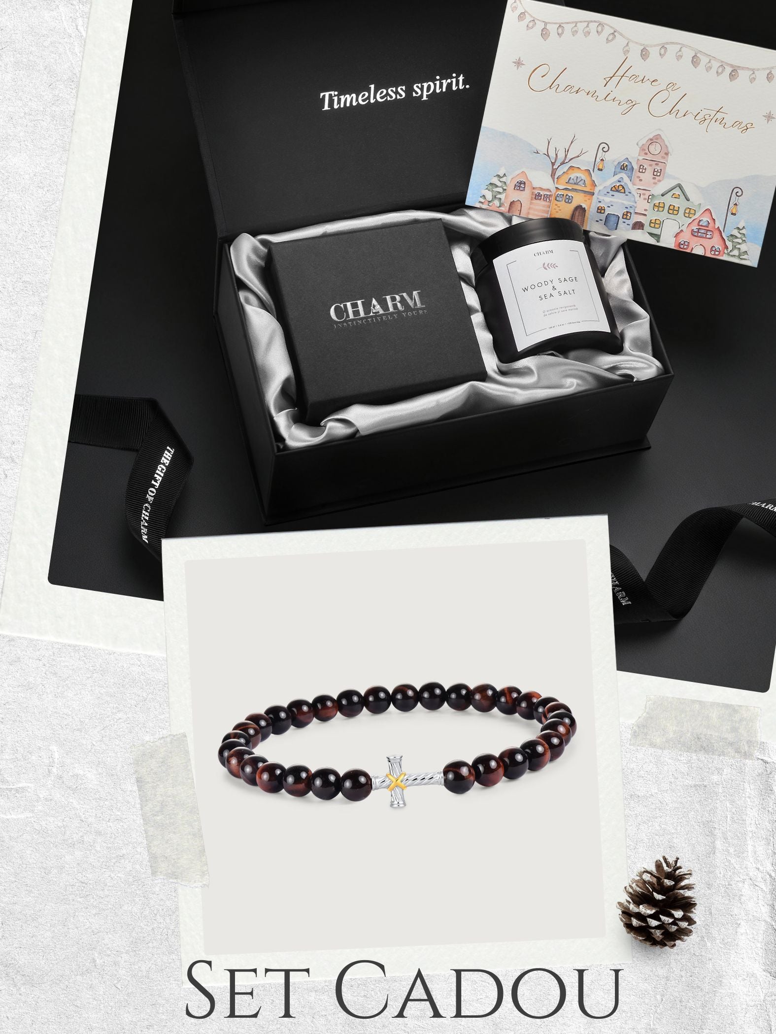 Set Cadou Men Crimson Cross