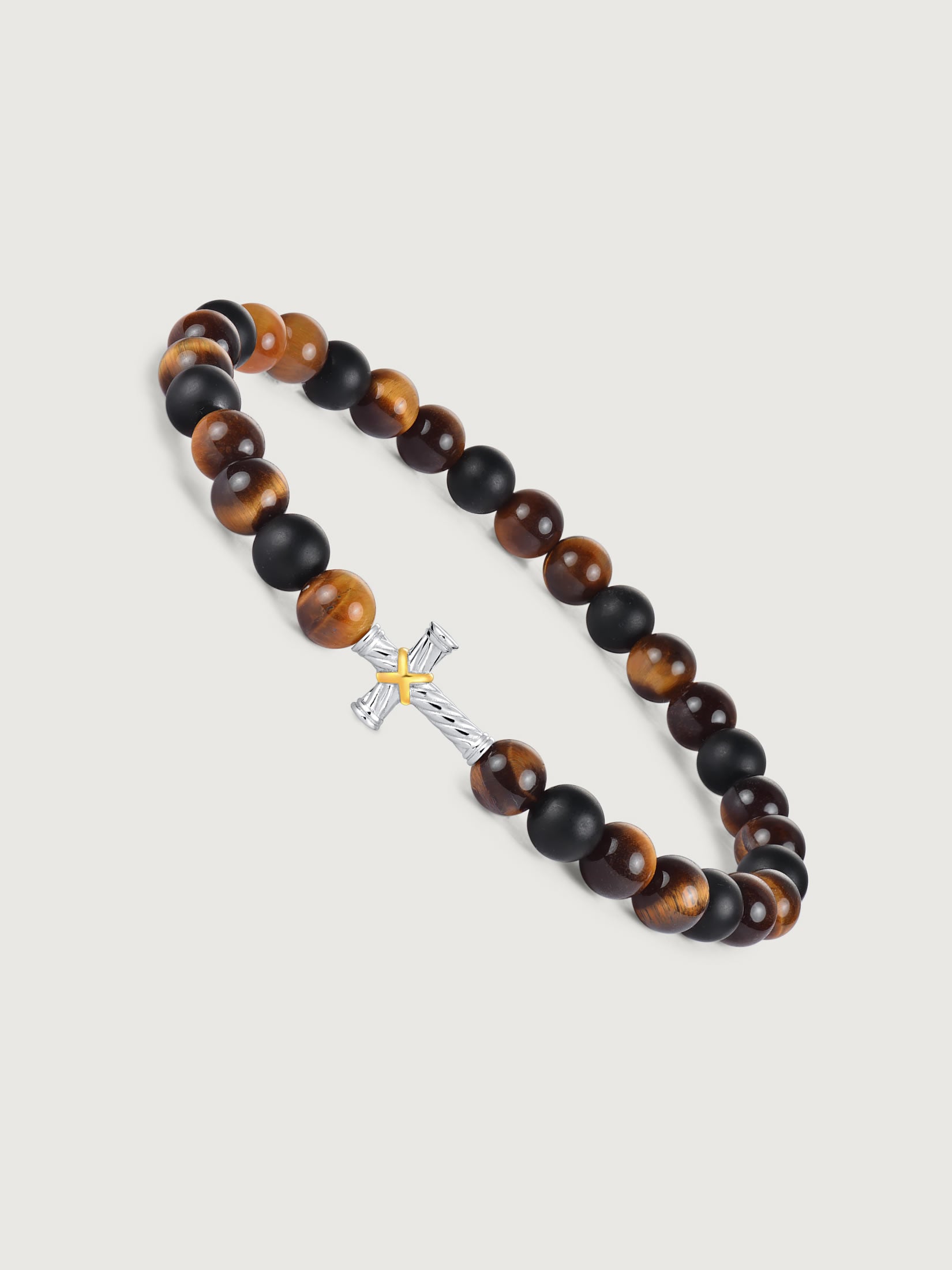 Bratara din Argint Men Solar Cross