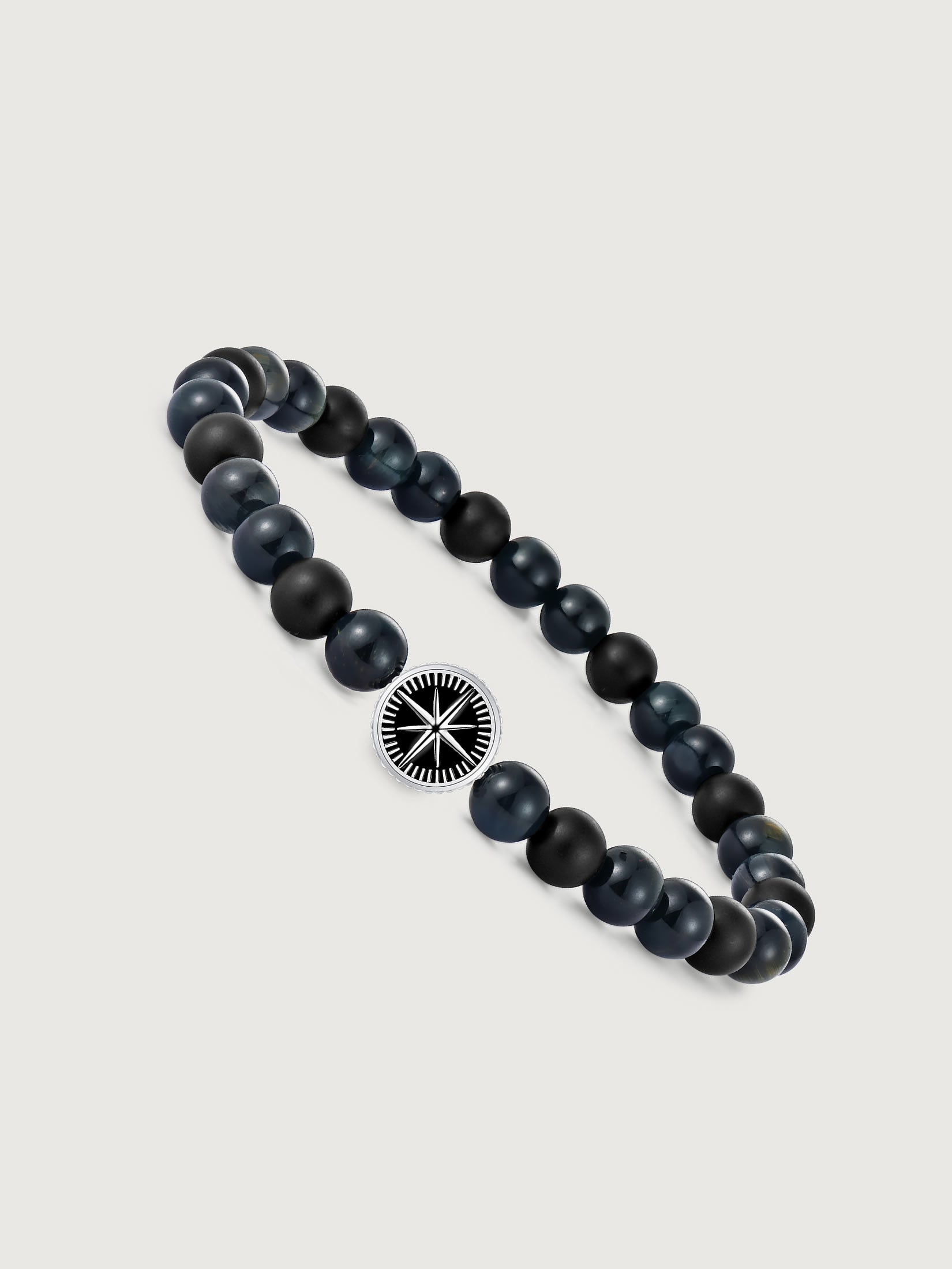 Bratara din Argint Men Midnight Compass