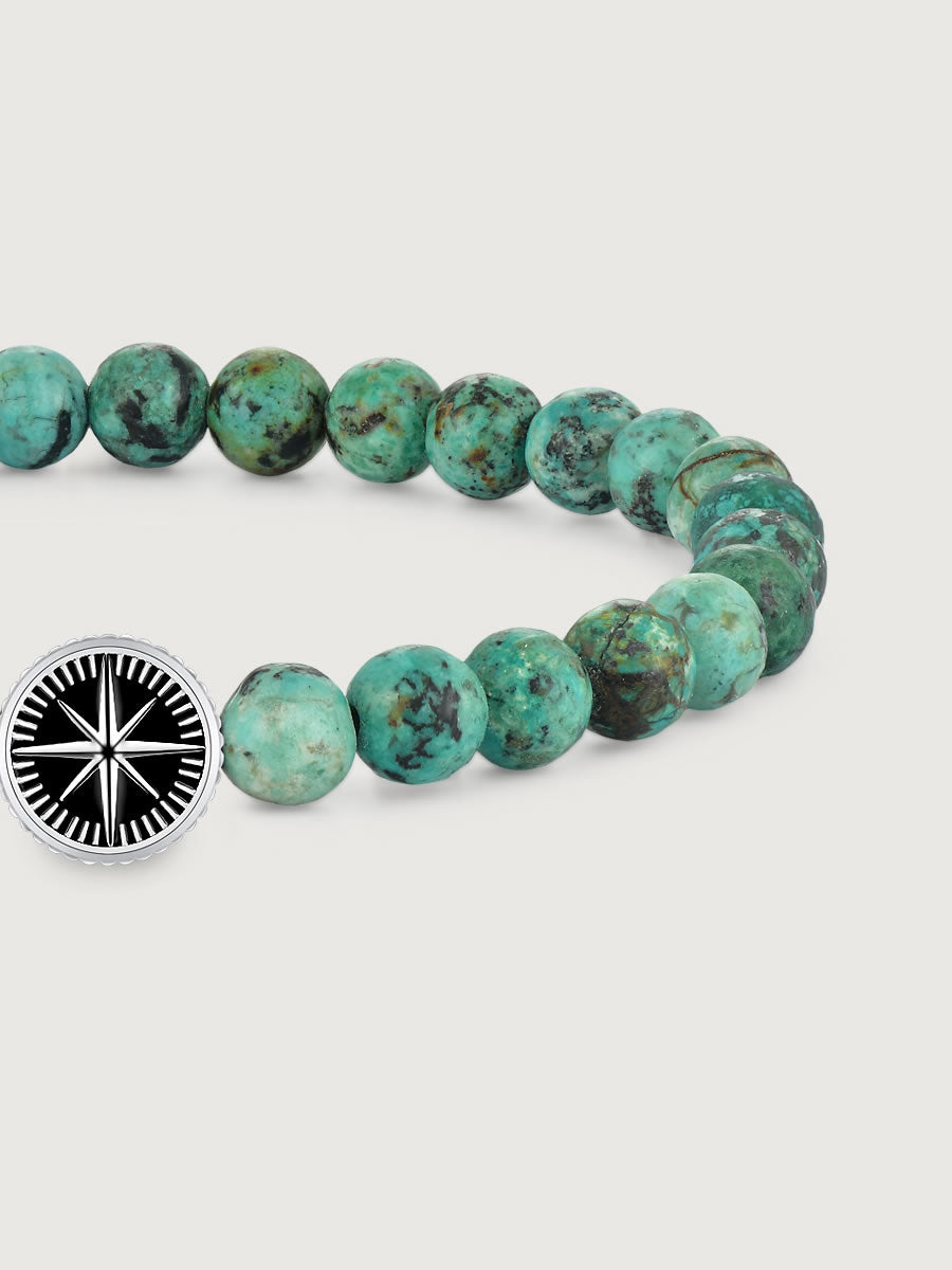 Bratara din Argint Men Oasis Compass