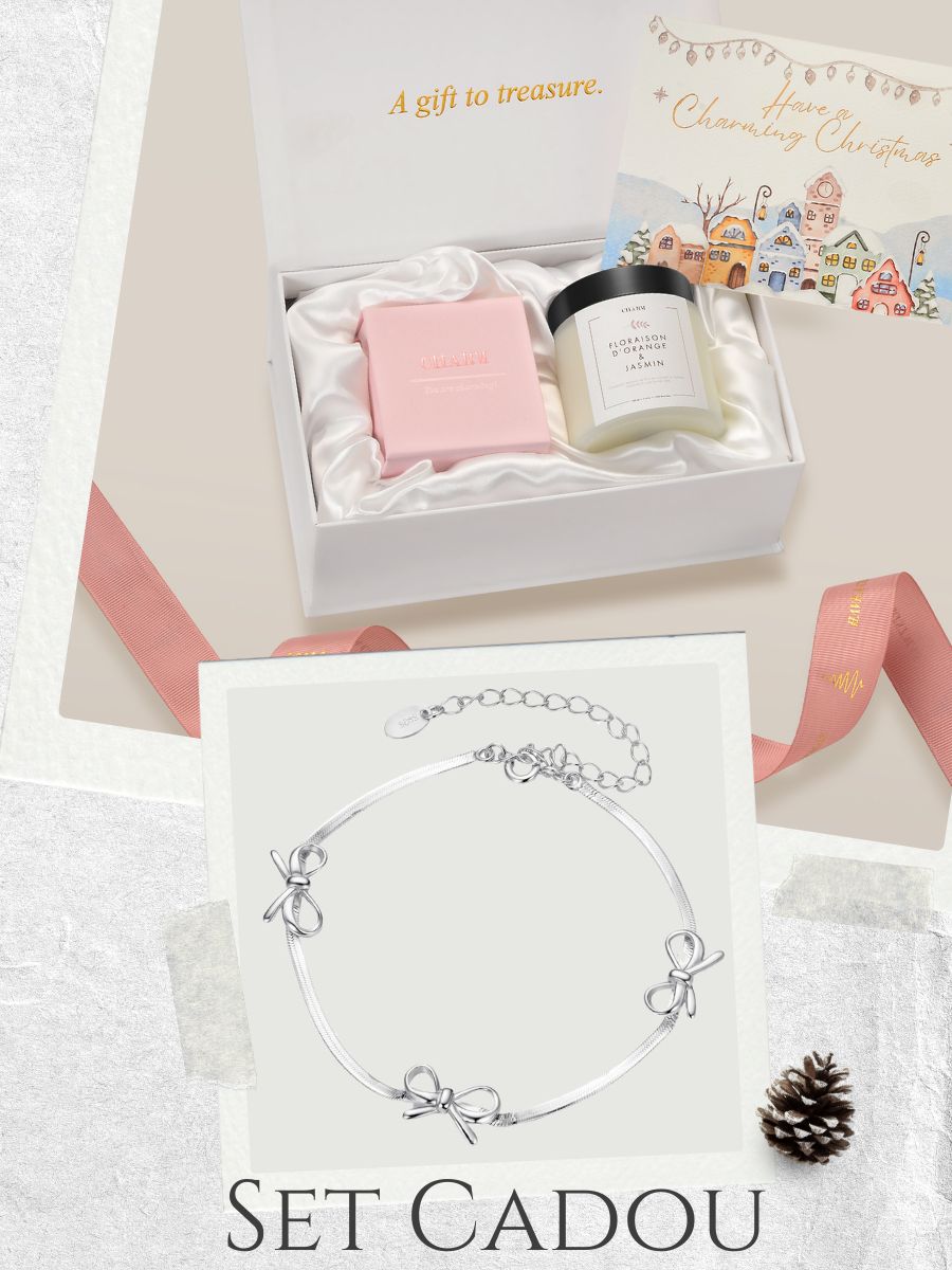 Set Cadou Silver Ribbons