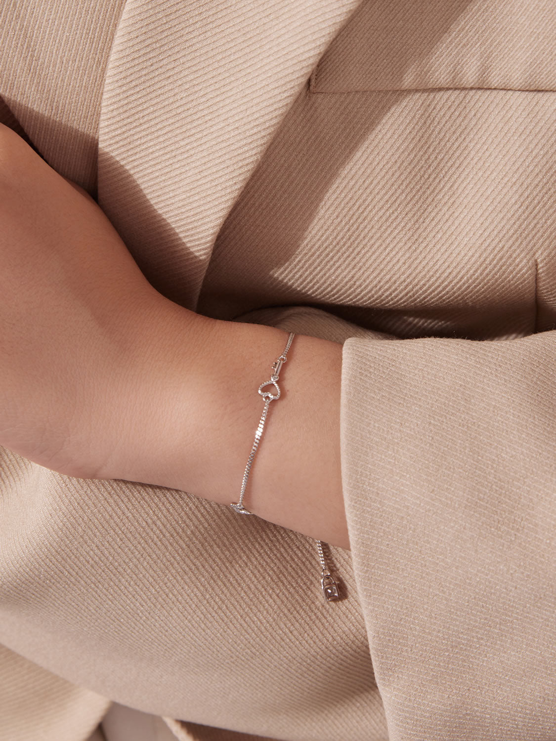 Bratara din Argint Key to Heart