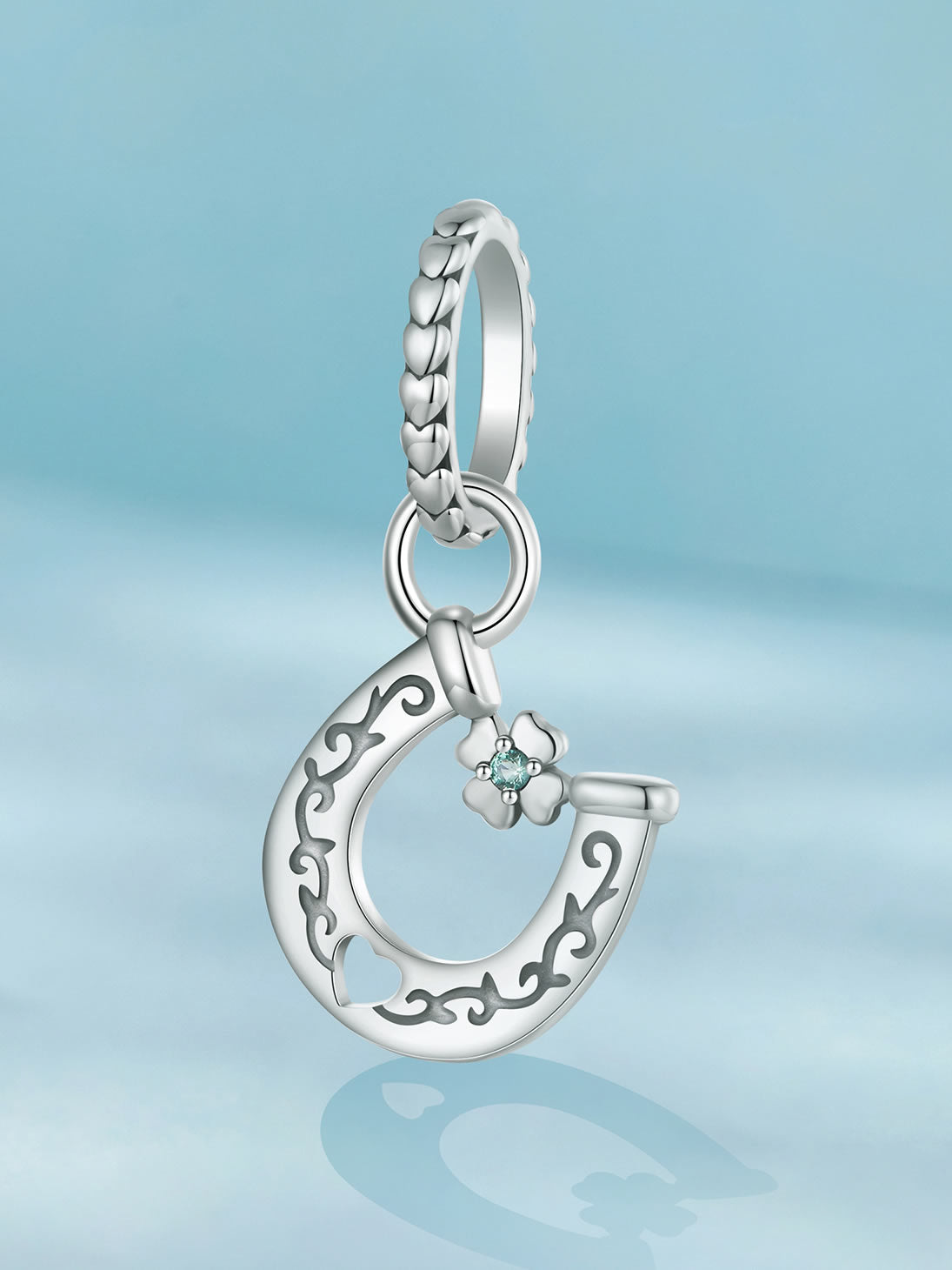 Colier din Argint Lucky Clover Drop