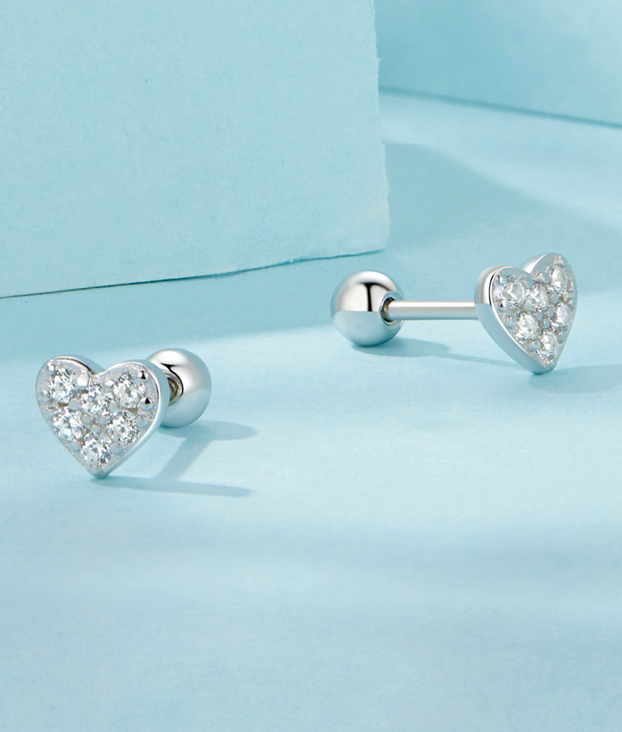 Cercei din Argint Heartlight Spark Silver