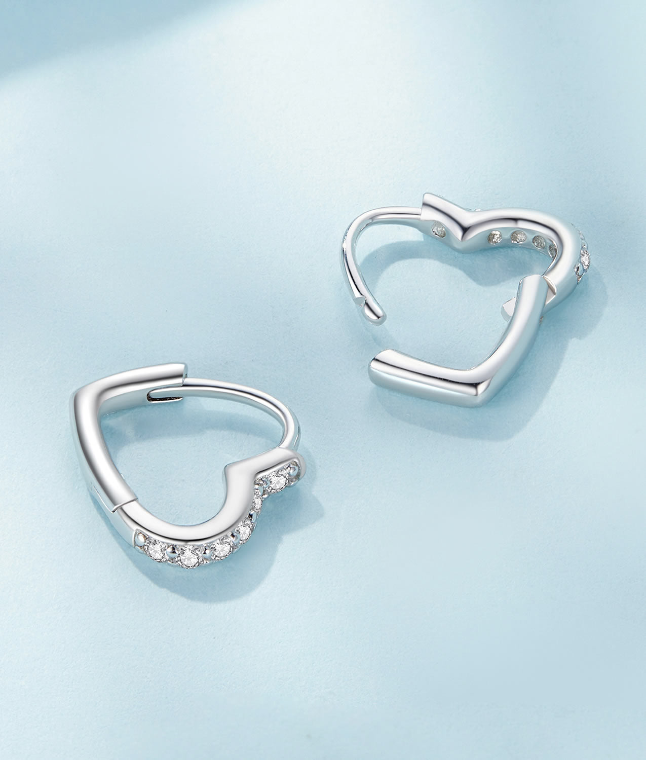 Cercei din Argint Luminous Curve