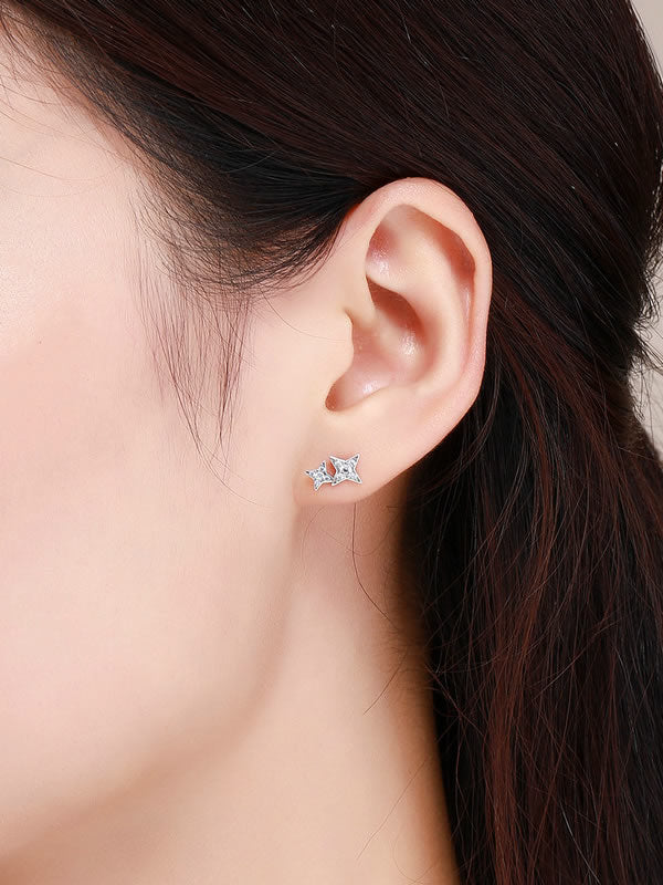 Cercei din Argint Twilight Duo