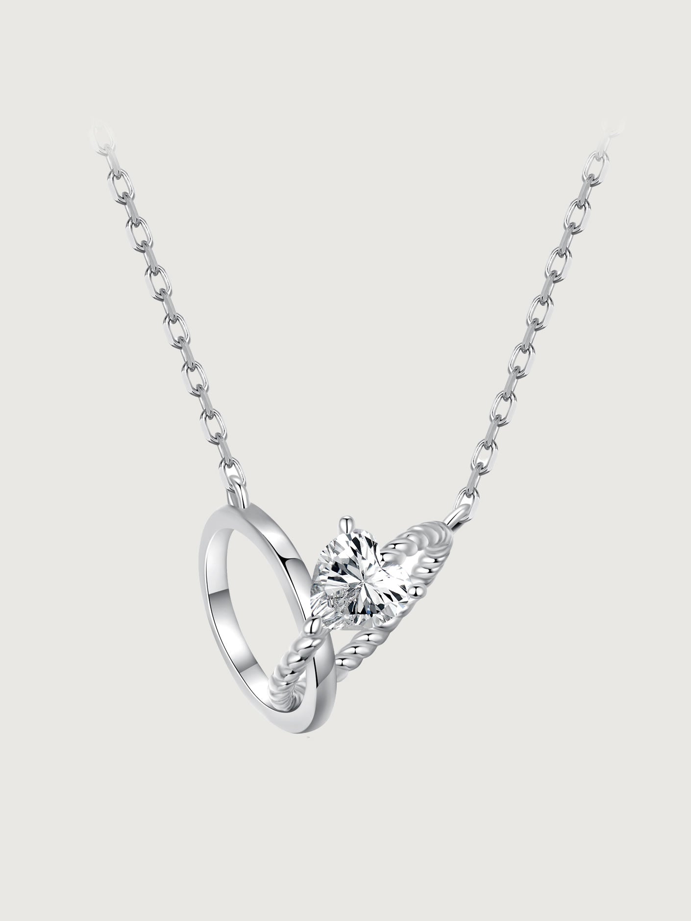 Colier din Argint Heart Promise