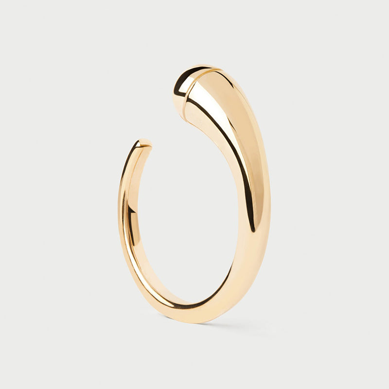 Inel din Argint Gold Fluid Unity