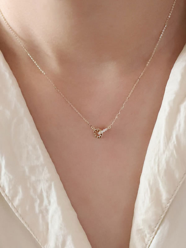 Set Cadou Gold Eternal Loop Sparkle