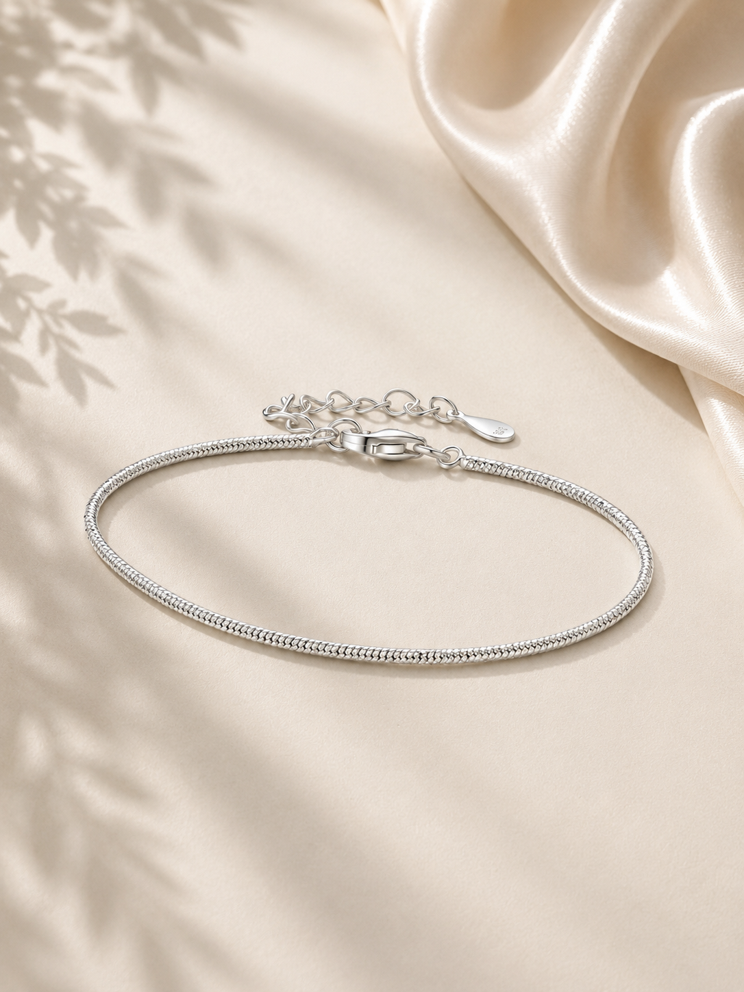 Brățară din argint slim chain perfectă pentru cadou elegant și discret