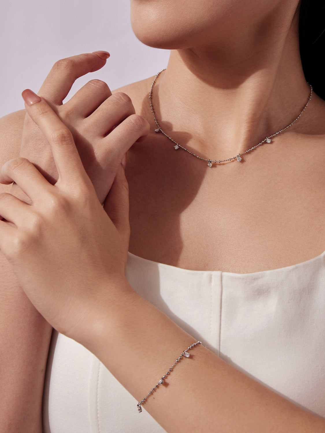 Brățară din argint stil lux minimalist