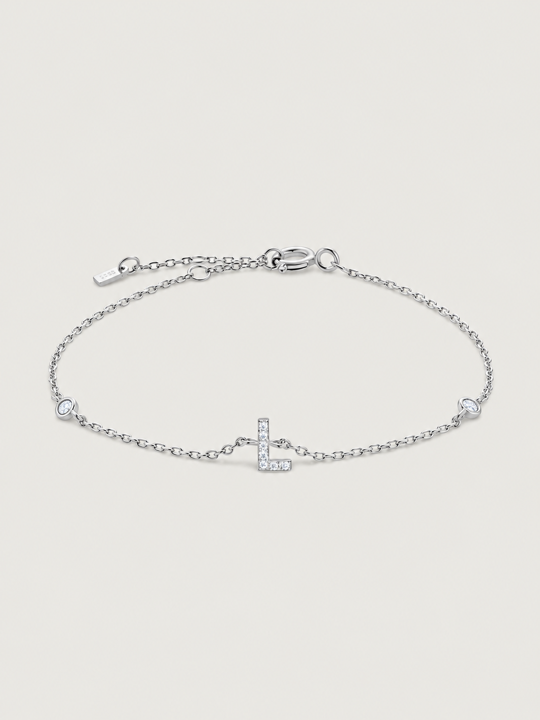 Brățară din Argint Silver Initial Spark Litera L