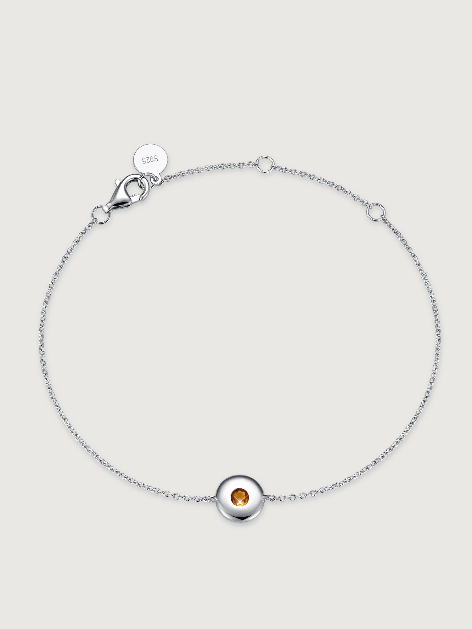 Brățară Birthstone Noiembrie din argint 925