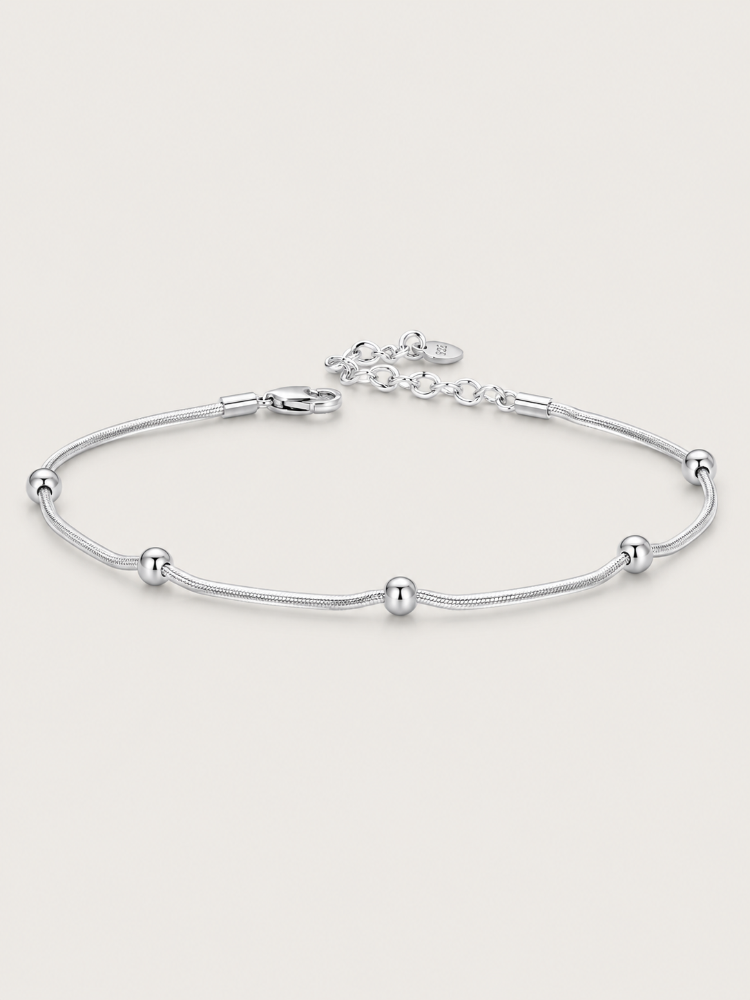 Brățară de gleznă Silver Motion din argint 925