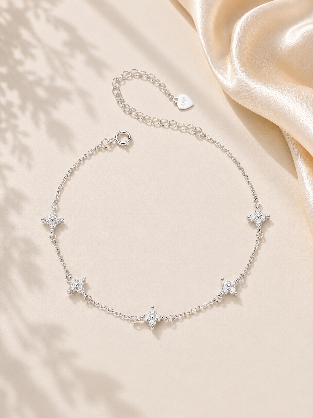 Brățară de gleznă damă Stellar Lace