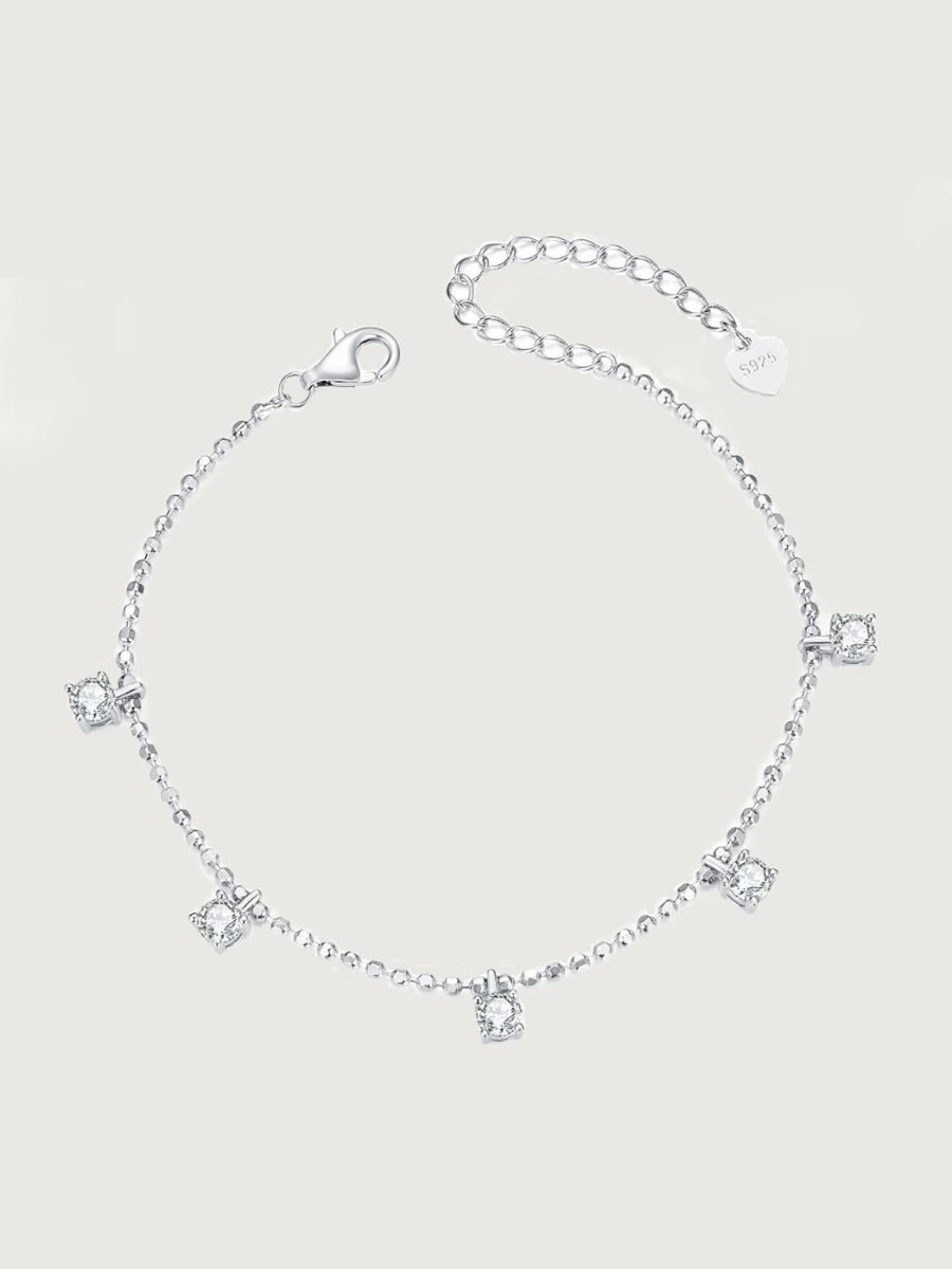 Bratara din Argint Glamorous Crystal Cascade