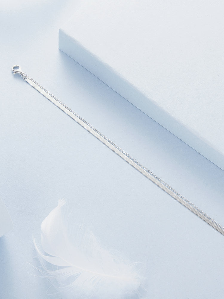 Bratara din argint Sleek Elegance