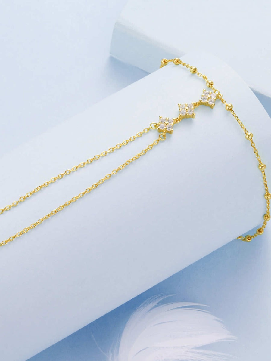 Bratara din argint Gold Celestial Touch