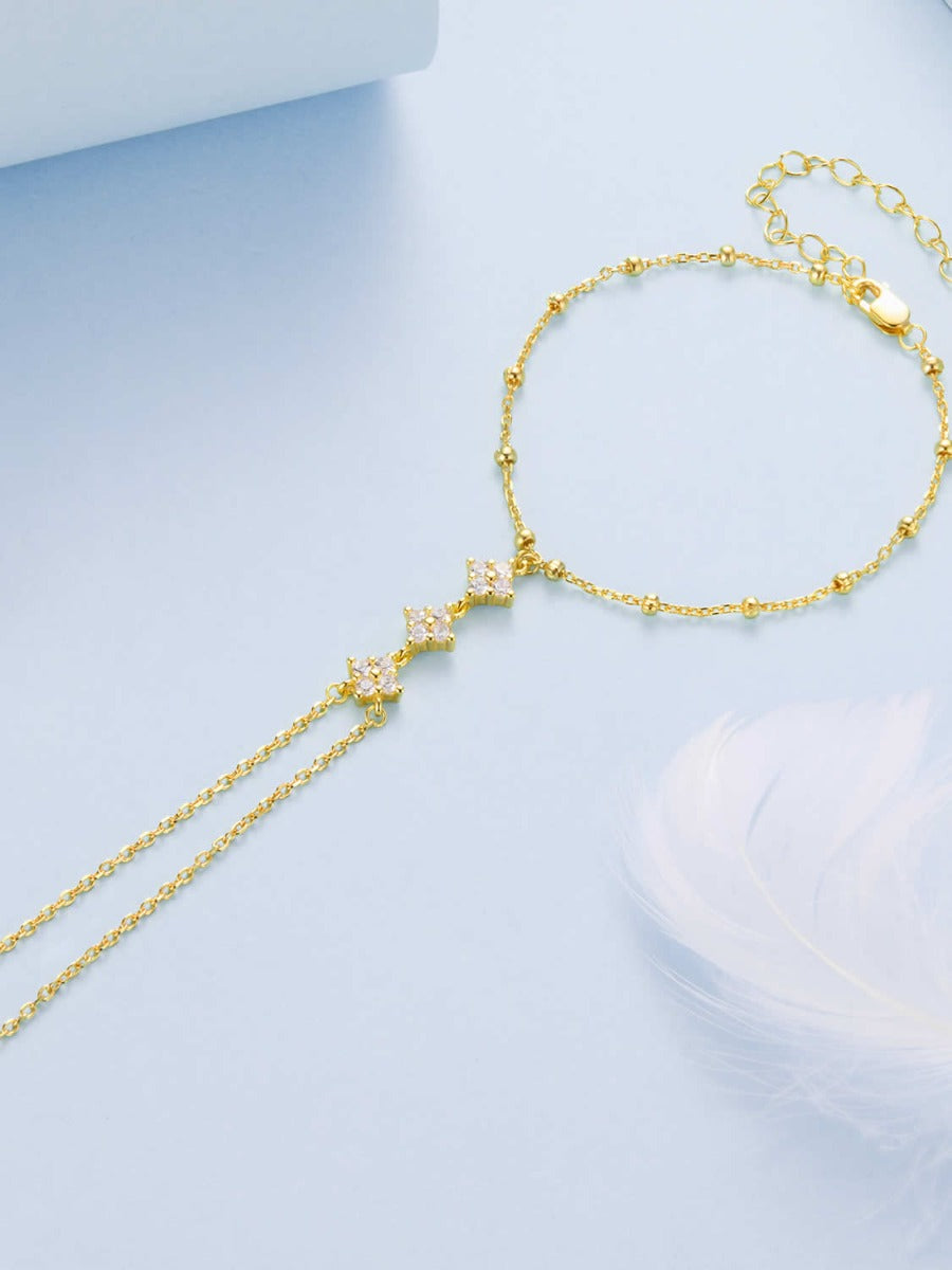 Bratara din argint Gold Celestial Touch